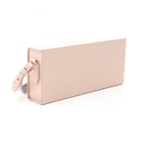 Fendi Leather Box Shoulder Bag Pink